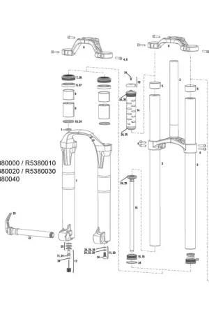 Direct Beschikbaar Rockshox Spiraalveer Boxxer