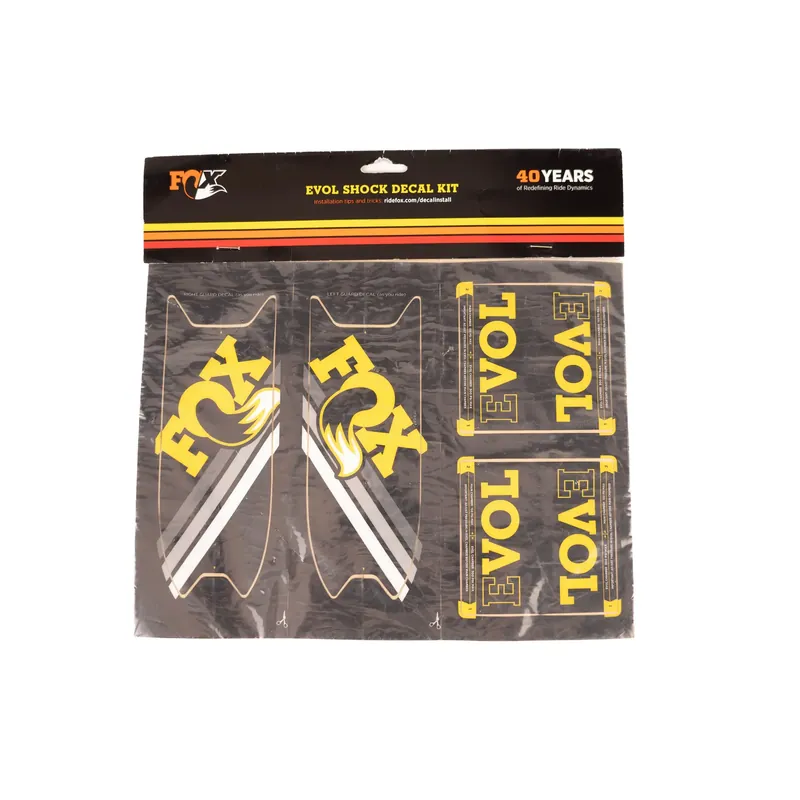 Populair Fox Factory Stickers Powersport AM Heritage