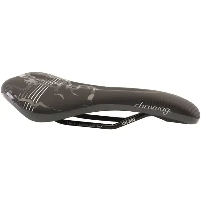 Chromag Synthetisch fietszadel Juniper top chromo rails Flitsaanbieding