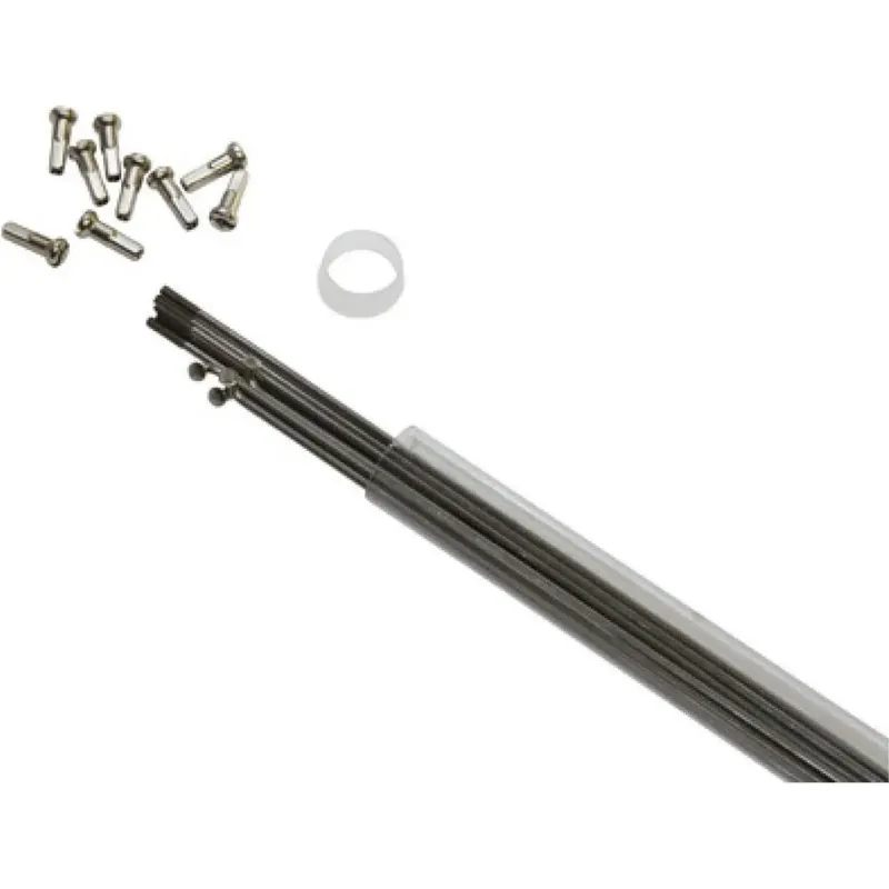 Korting P2R 10-spaaks roestvrijstalen buis met nippel 268 mm