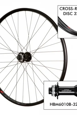 Mach1 Fietswiel D. Cross-R23 32H - M6010 15x100 Favoriet