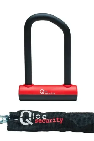 Seizoensaanbieding Qloc Security Antidiefstalapparaat u met ketting en beugel Qloc