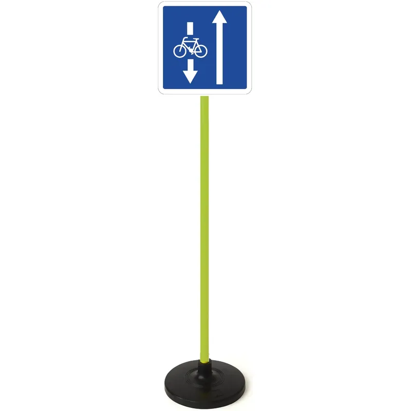 Op = Op Tremblay CT Fietspad dubbelrichtingsverkeer verkeersbord