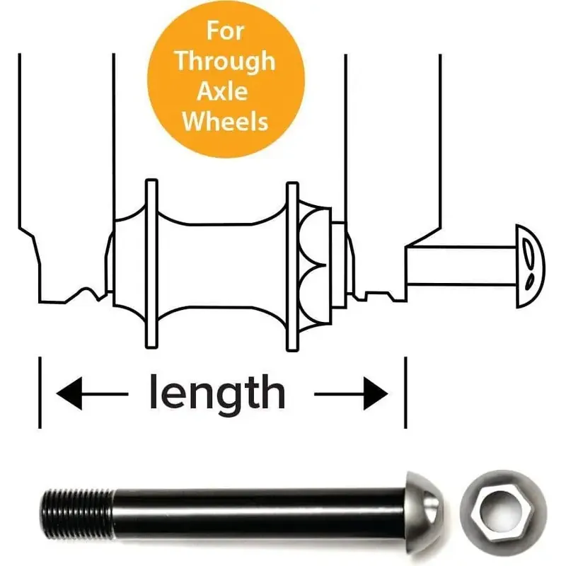 Pinhead Components Reserveonderdelen voor antidiefstal achterwielassen Populair