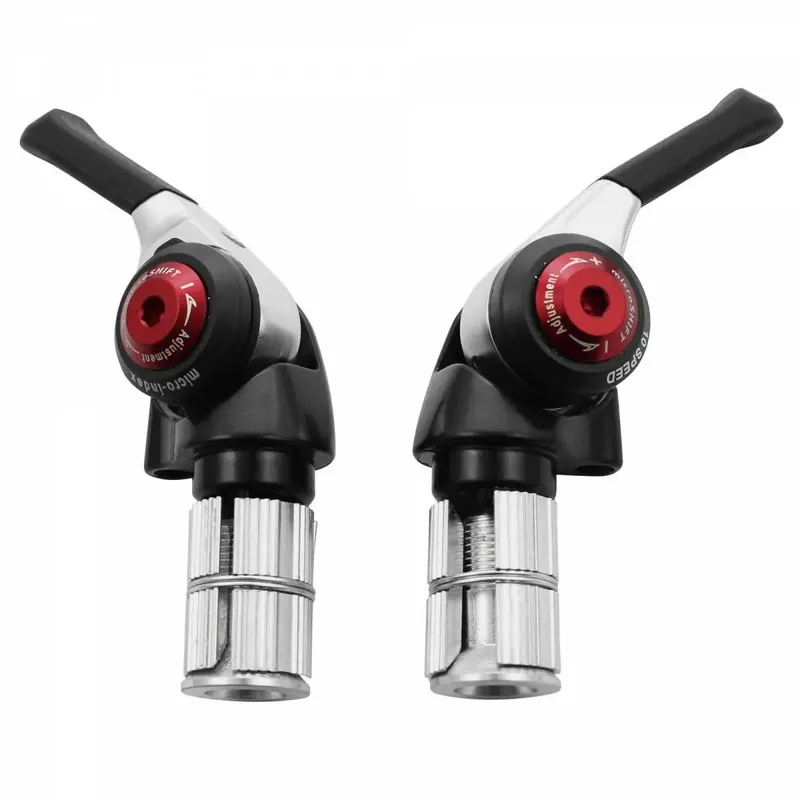 Superprijs Microshift Dubbele aluminium schakelflippers Centos BS-A10