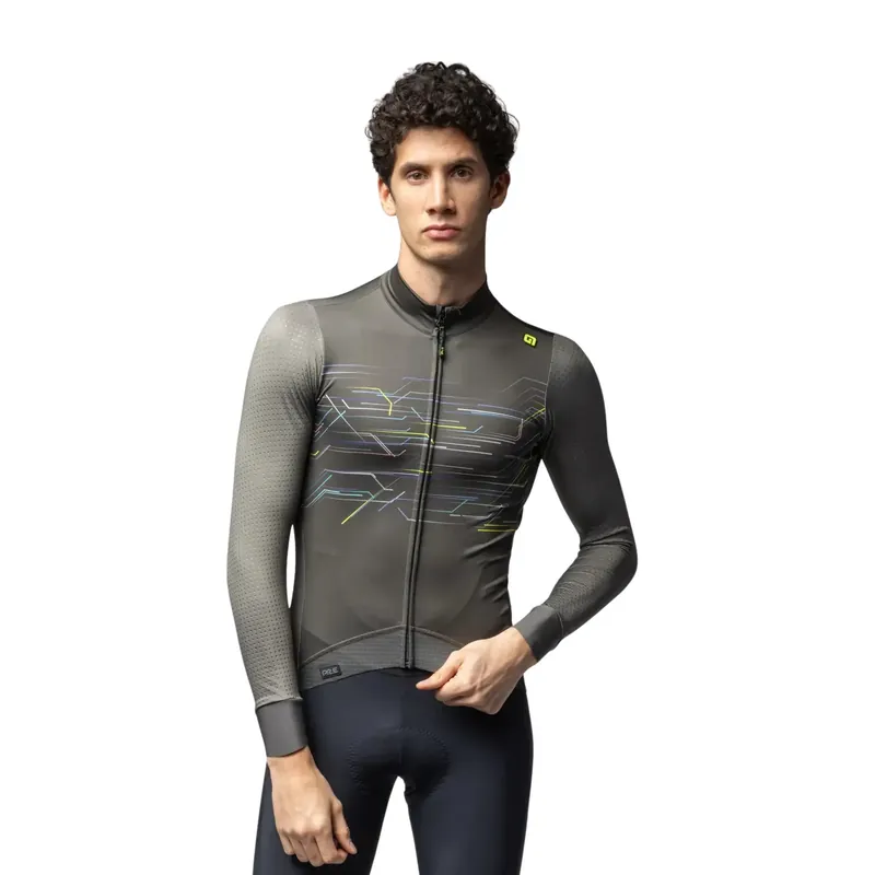 Laatste Versie Alé Jersey met lange mouwen PR-E Megabyte