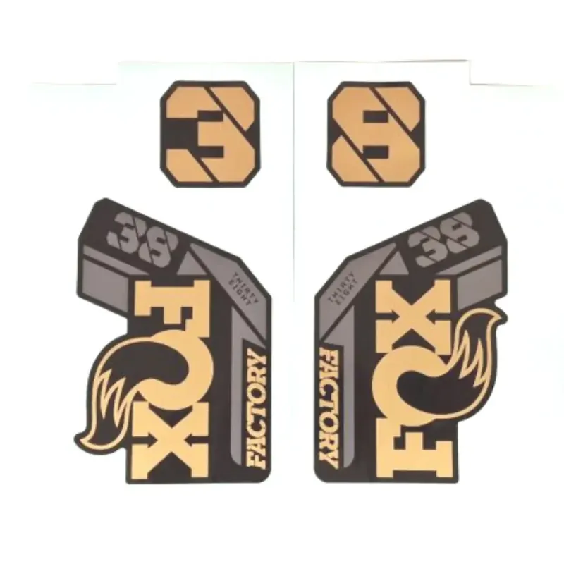 Fox Factory Fiets vork sticker kit 2025 38 F-S Must-Have