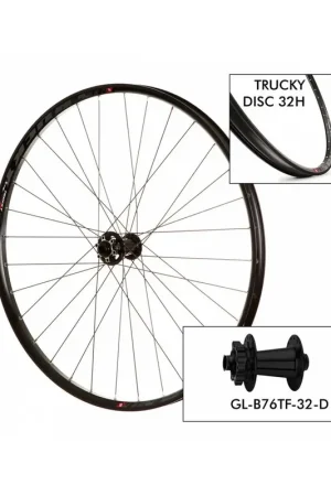 Mach1 Fietswiel D. Trucky30 32H - TF 15x110 Nieuw