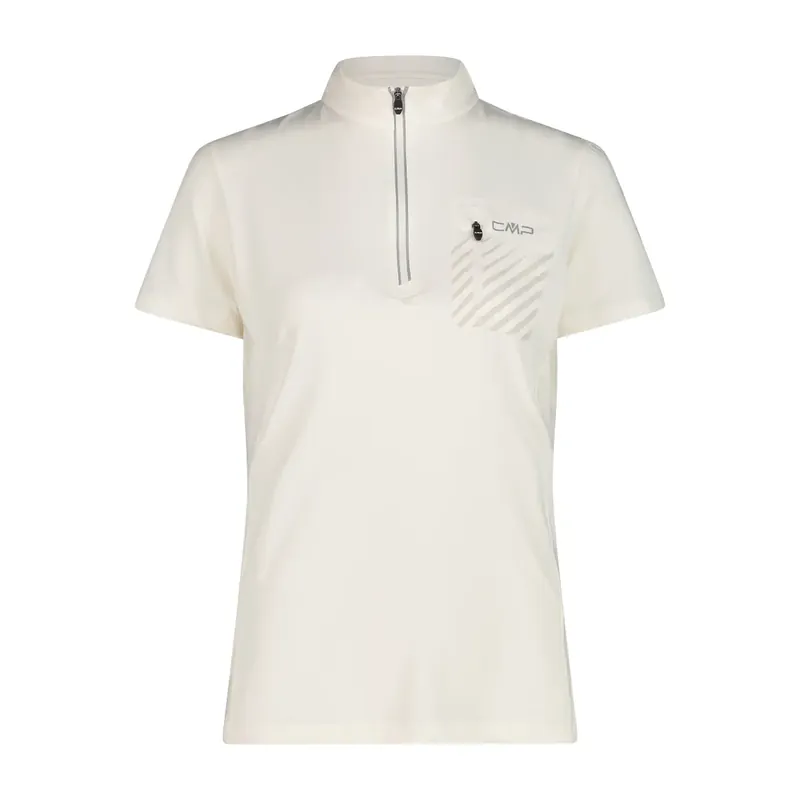 CMP T-shirt ½ zip met zak voor dames Weekendaanbieding