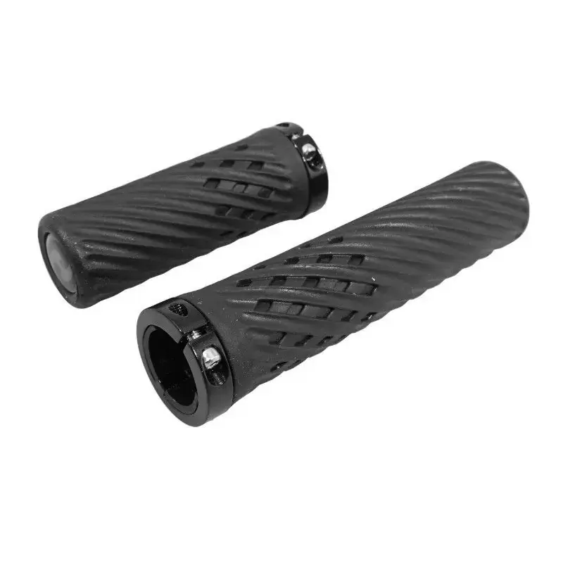 Actieprijs Herrmans Paar mountainbike handvatten met kraag luna lock